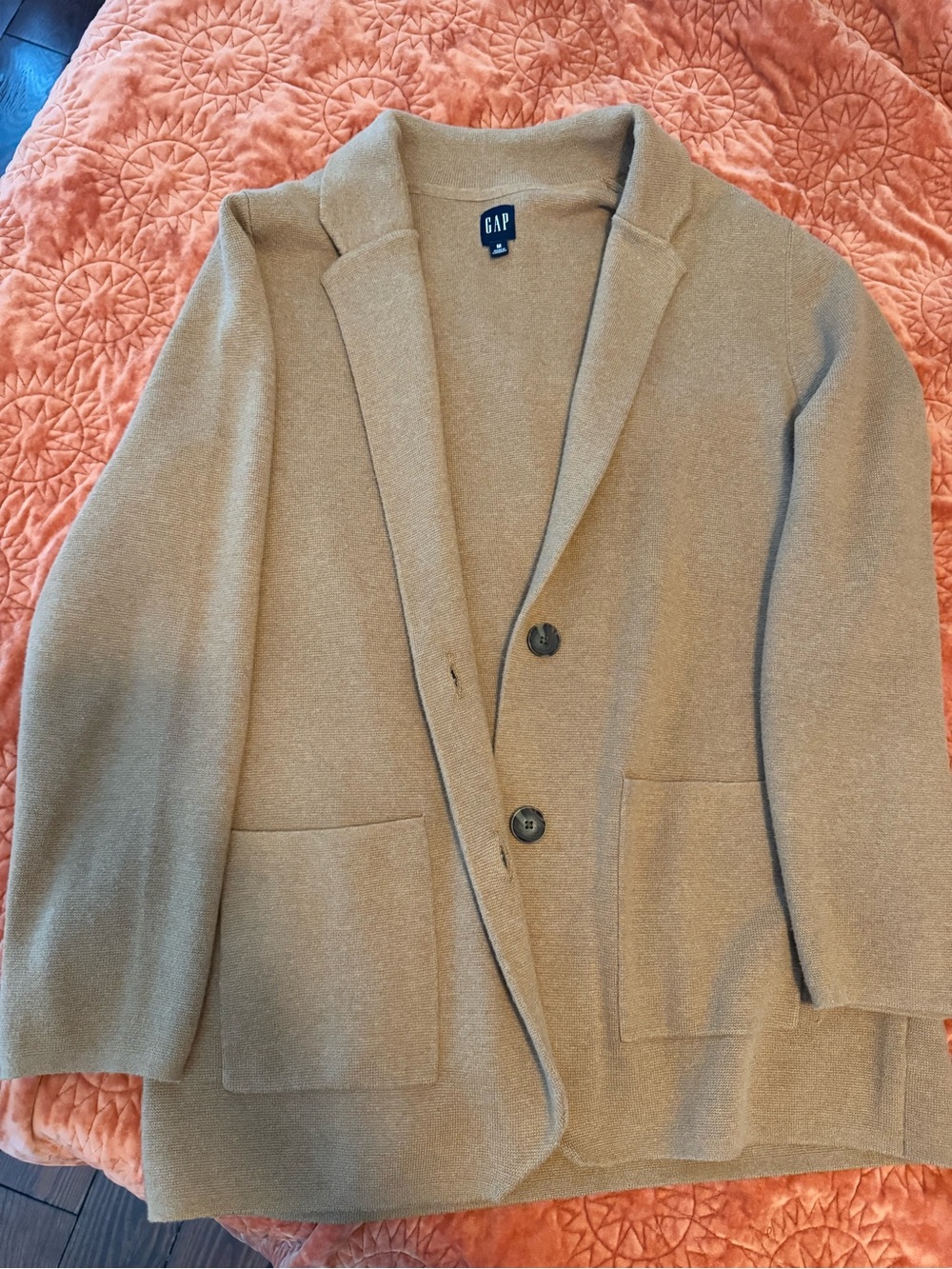 GAP Beige Knit Cardigan